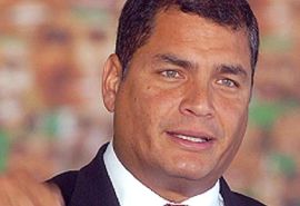 Rafael Correa, Presidente de Ecuador