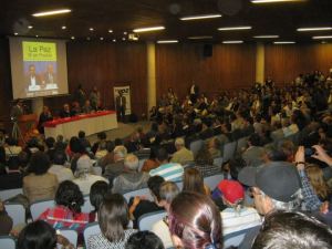 Acto de lanzamiento del libro de Carlos Lozano, La Paz si es posible.