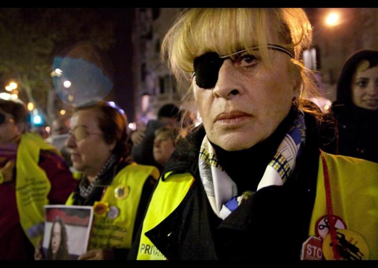 Protesta en Barcelona: Stop balas de goma