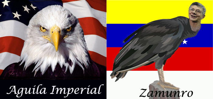 aguila y zamuro