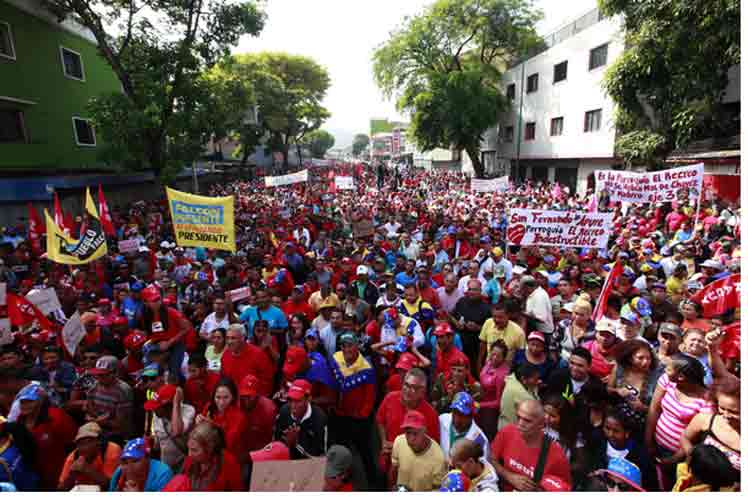 venezuela-marcha-rojo