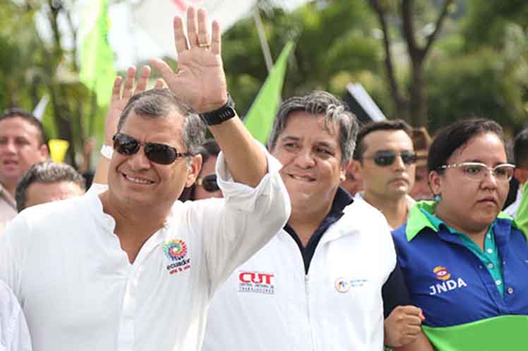 Ecuador-Correa-marcha