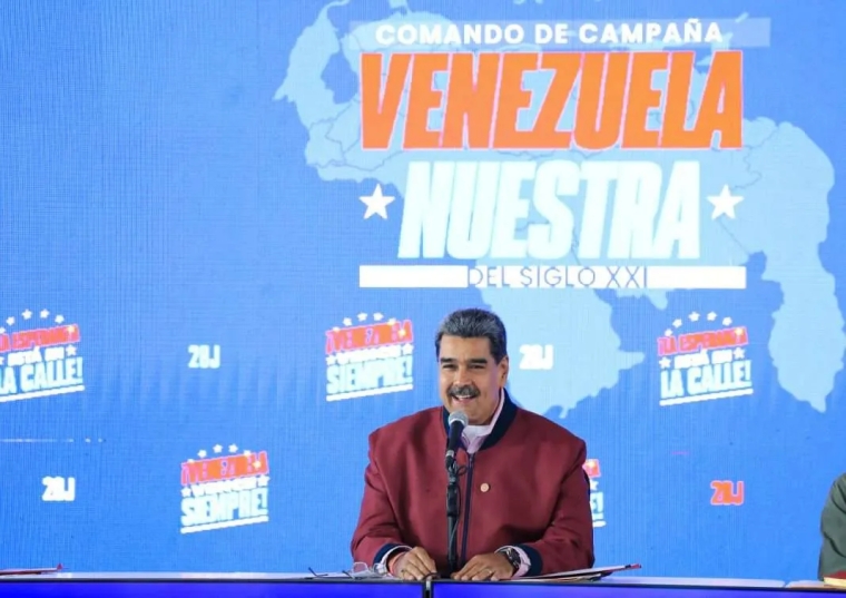 Venezuela/Maduro instala comando de campaña “Venezuela Nuestra”